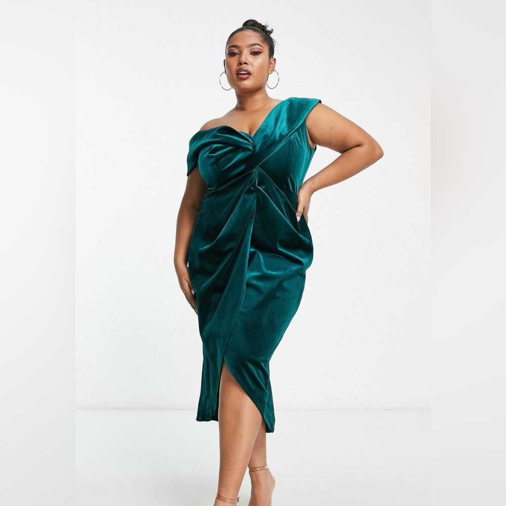 ASOS off shoulder dress, US size 18.